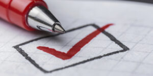 Roter Haken Checkliste