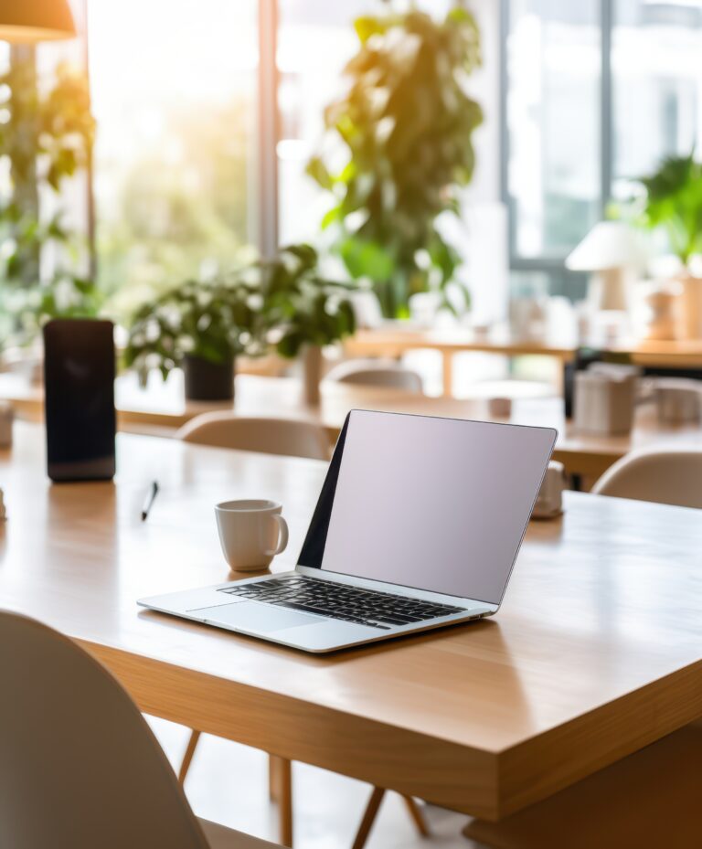 Moderner Computer Arbeitsplatz