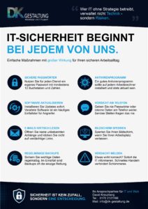 IT Sicherheit Poster